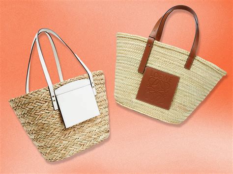 basket bag loewe dupe